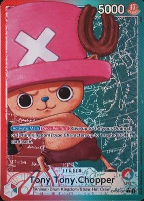 2024 Two Legends #OP08-001 Leader (Alternate Art)