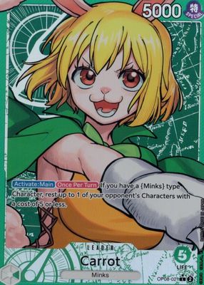 2024 Two Legends #OP08-021 Leader (Alternate Art)