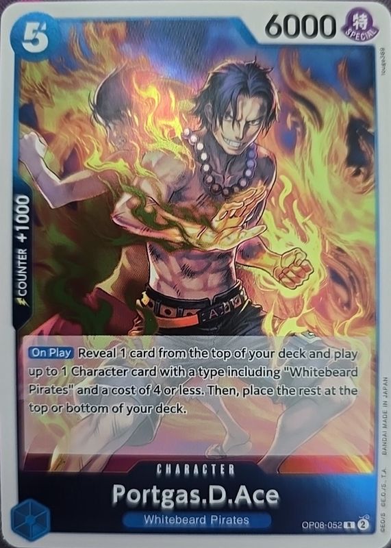 2024 Two Legends #OP08-052 Foil