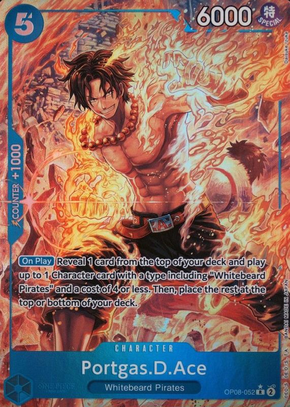 2024 Two Legends #OP08-052 Foil (Alternate Art)