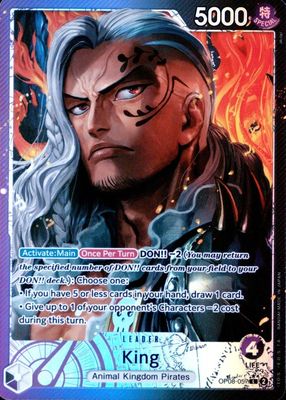 2024 Two Legends #OP08-057 Leader (Alternate Art)