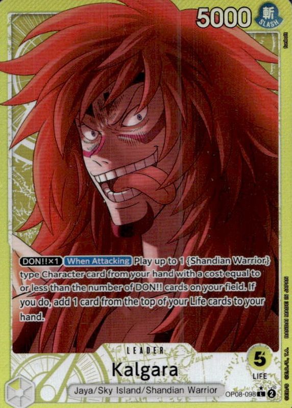 2024 Two Legends #OP08-098 Leader