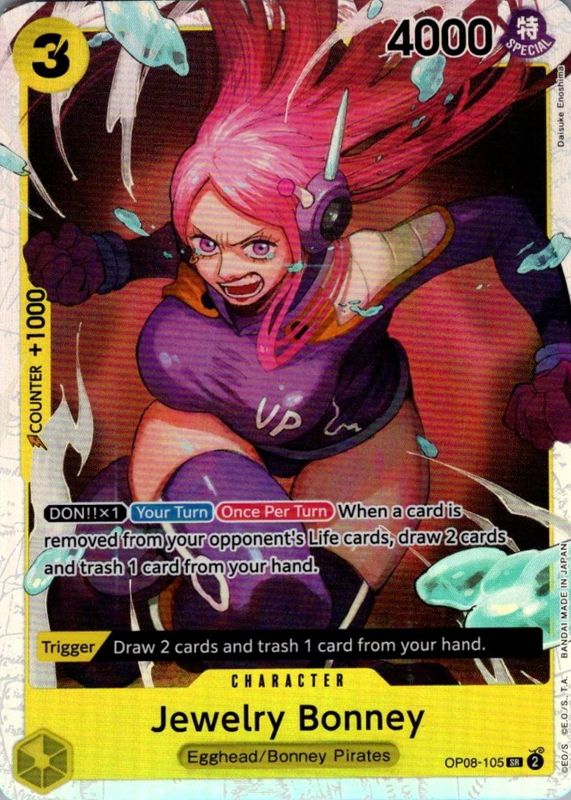 2024 Two Legends #OP08-105 Super Rare