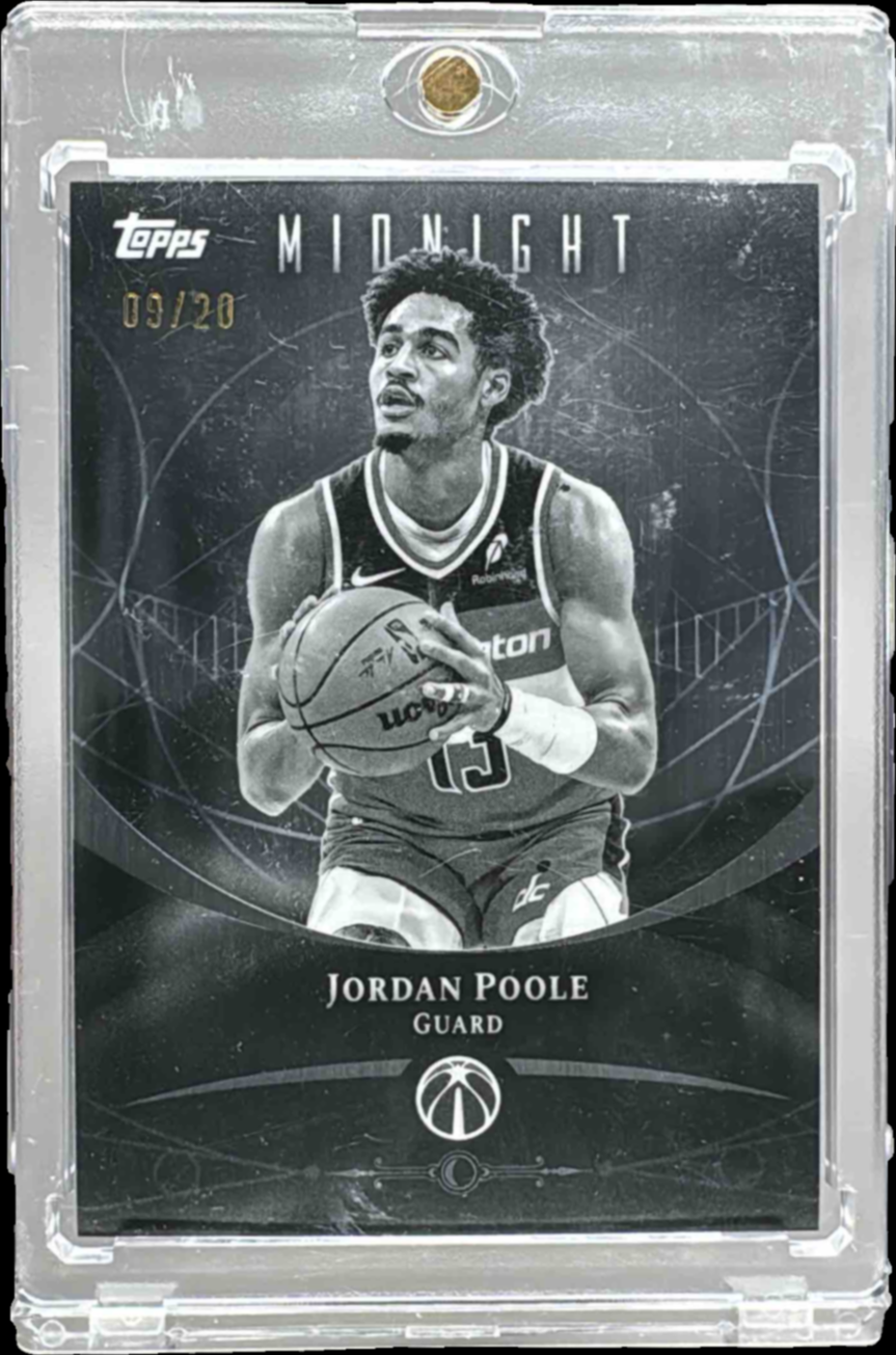 Jordan Poole 2025 Topps Midnight #25 Equinox /20 Price Guide