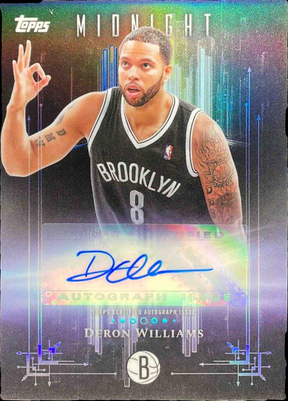 2025 Topps Midnight #DM-DW Dark Mark Signatures