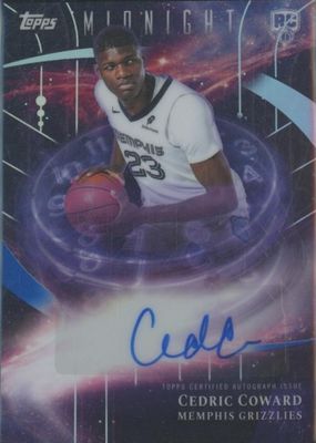 2025 Topps Midnight #SMR-CC Stroke of Midnight Autographs Rookies