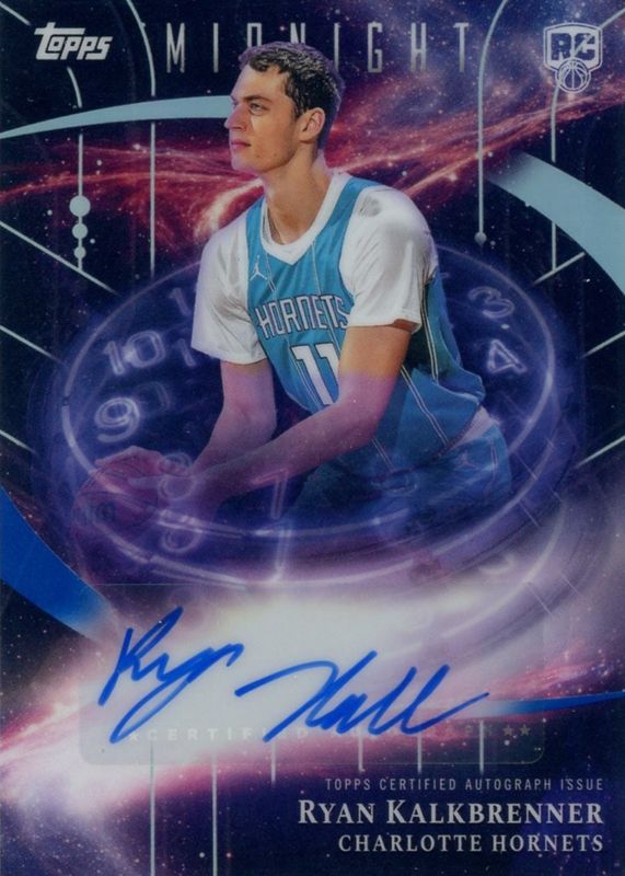 2025 Topps Midnight #SMR-RK Stroke of Midnight Autographs Rookies
