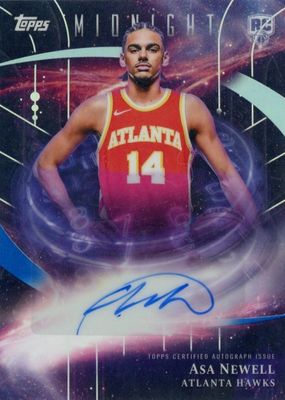 2025 Topps Midnight #SMR-AN Stroke of Midnight Autographs Rookies