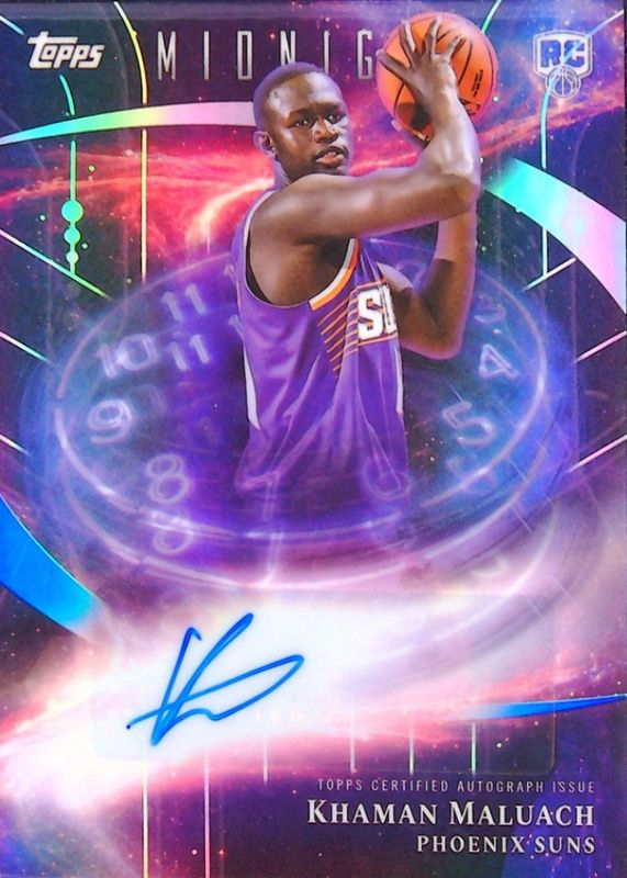 2025 Topps Midnight #SMR-KM Stroke of Midnight Autographs Rookies