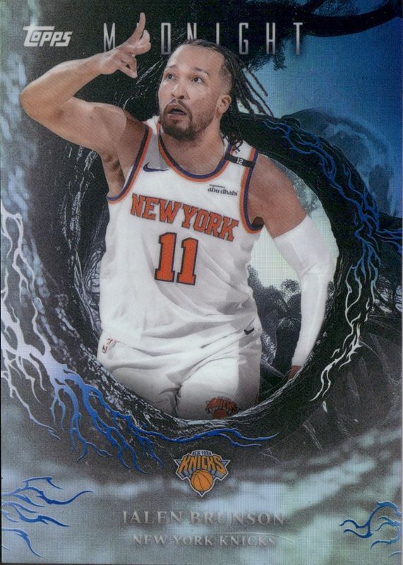Jalen Brunson 2025 Topps Midnight #NS-5 Night Shade /(SSP) Price 