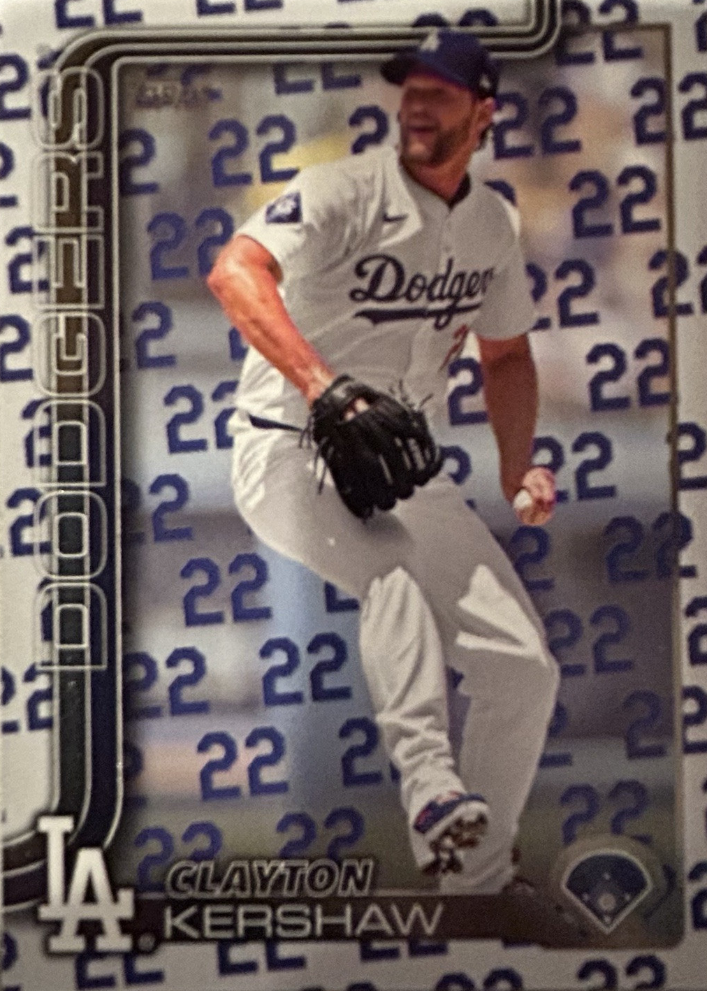 Clayton Kershaw 2025 Topps #146 Player Number Variation (/22
