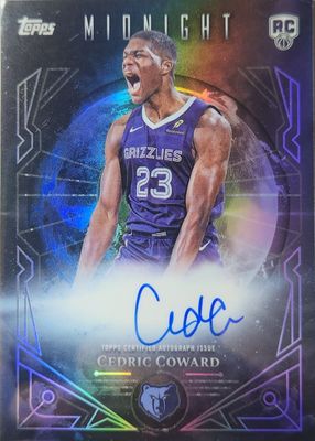 2025 Topps Midnight #MSR-CC Midnight Sun Rookie Signatures