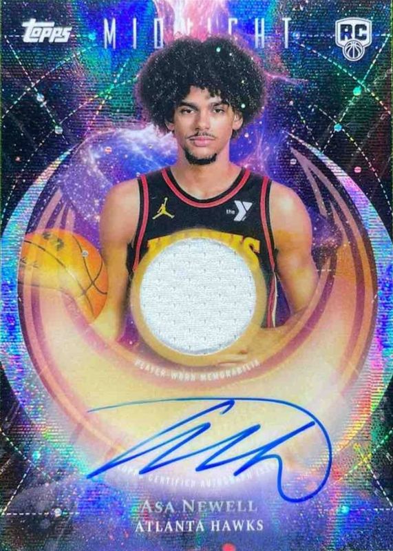2025 Topps Midnight #RJA-AN Rookie Jersey Autographs
