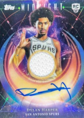 2025 Topps Midnight #RJA-DH Rookie Jersey Autographs