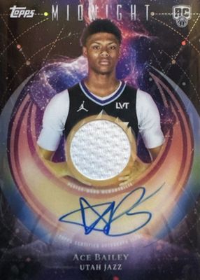 2025 Topps Midnight #RJA-AB Rookie Jersey Autographs