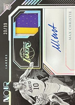 2022 Noir #312 Rookie Patch Auto Black & White /99