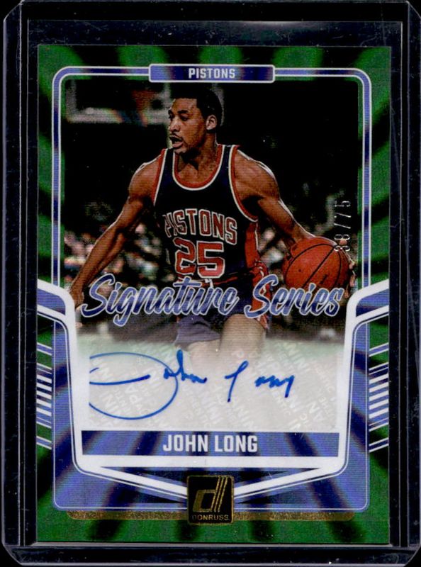 2024 Donruss #SS-JLP Signatures Series - Green Holo Laser /75