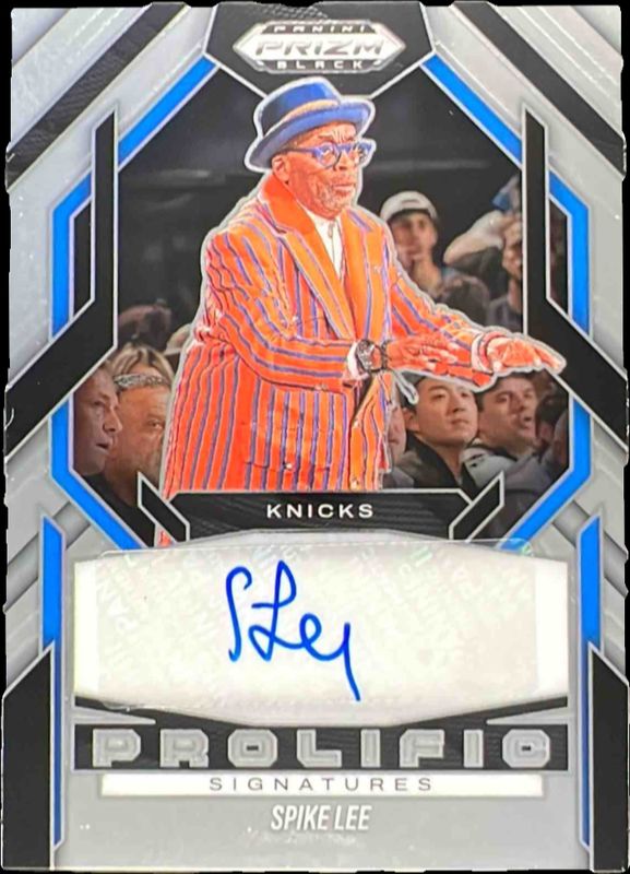 Spike Lee 2024 Prizm Black #PS-SPI Prolific Signatures Price Guide