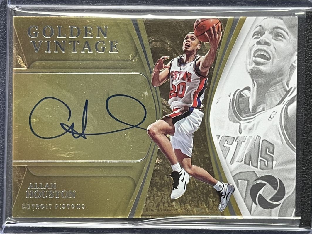 2024 National Treasures #1 2019-20 Opulence - Golden Vintage Autographs - Gold /25