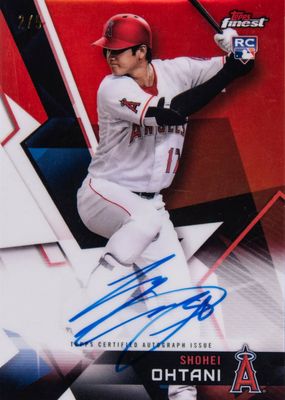 2018 Topps Finest #FA-SO Autographs - Red Refractor /5