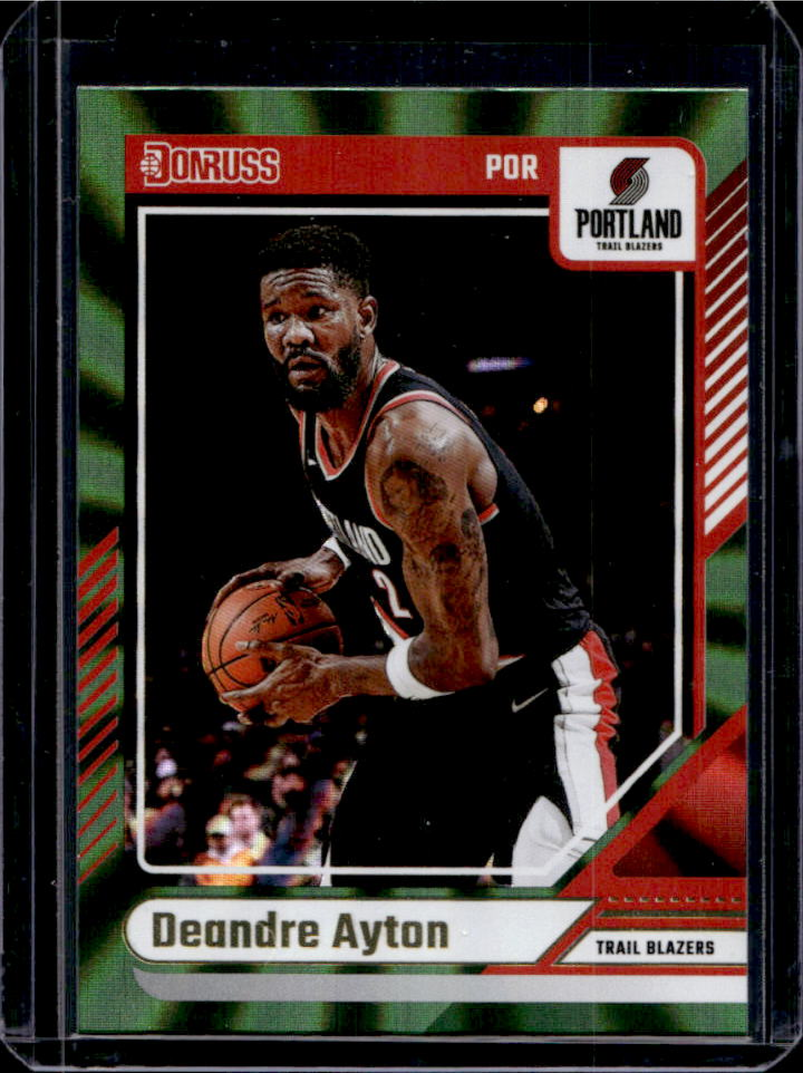 Deandre Ayton 2024 Donruss #80 Holo Green Laser Price Guide
