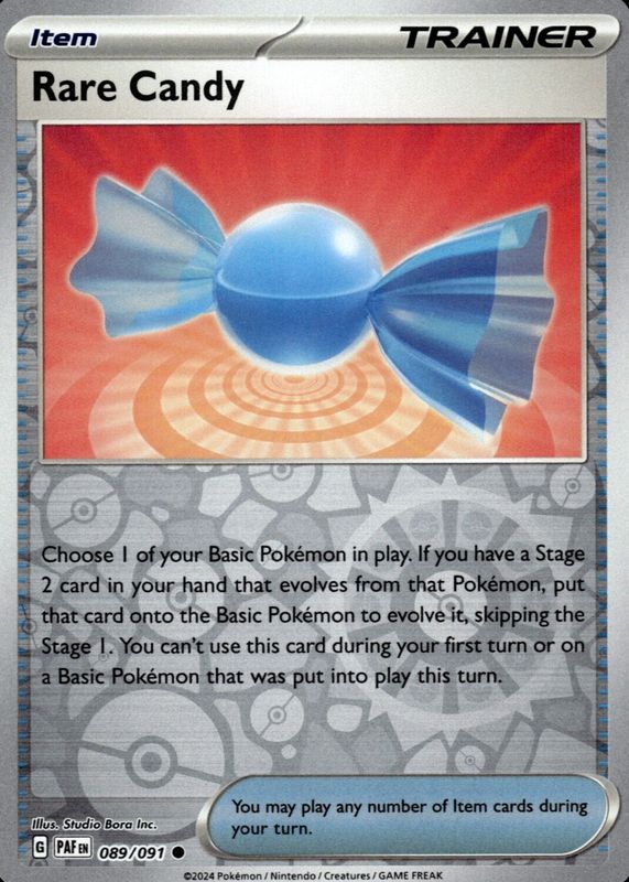 2024 Scarlet & Violet: Paldean Fates #089/091 Reverse Holo