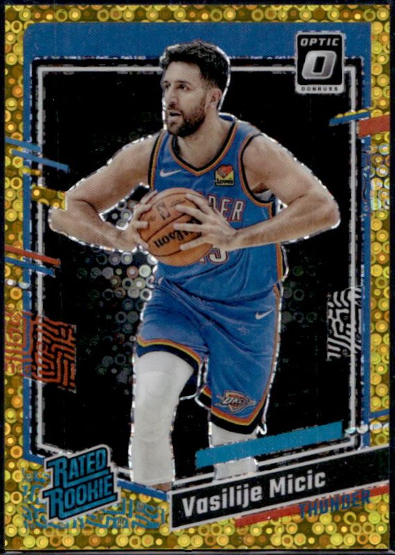 2023 Optic #208 Fast Break Gold /10