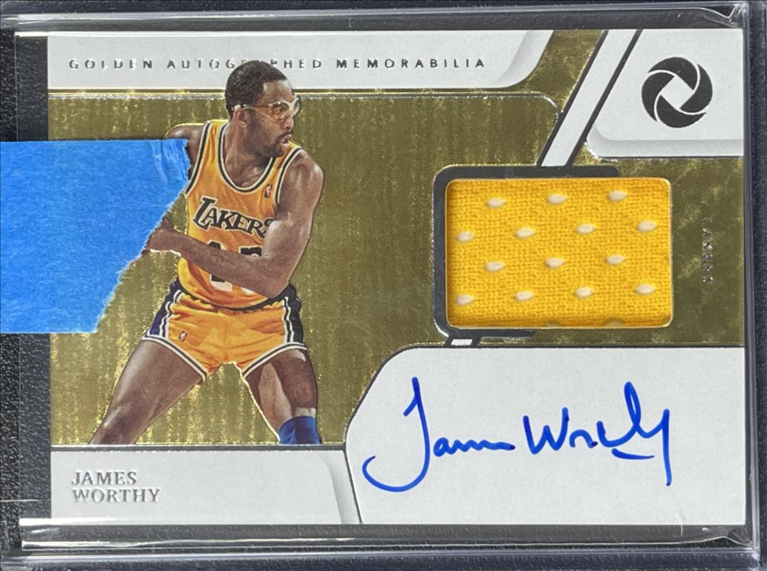 2024 National Treasures #1 2019-20 Opulence - Golden Autographed Memorabilia /49