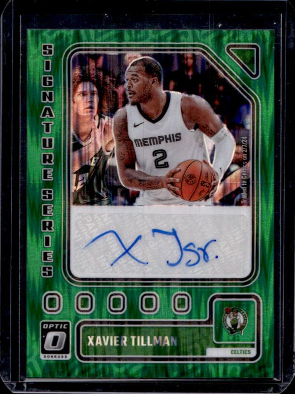 2023 Optic #SS-TIL Signature Series - Green Shock