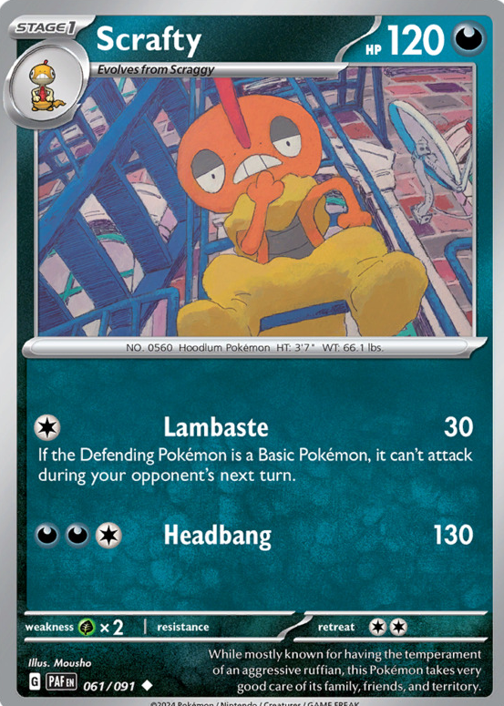 Scrafty Pokemon Cards Price Guide - Sports Card Investor