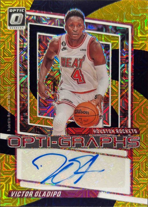 2023 Optic #OG-OLA Opti Graphs - Black Gold /8
