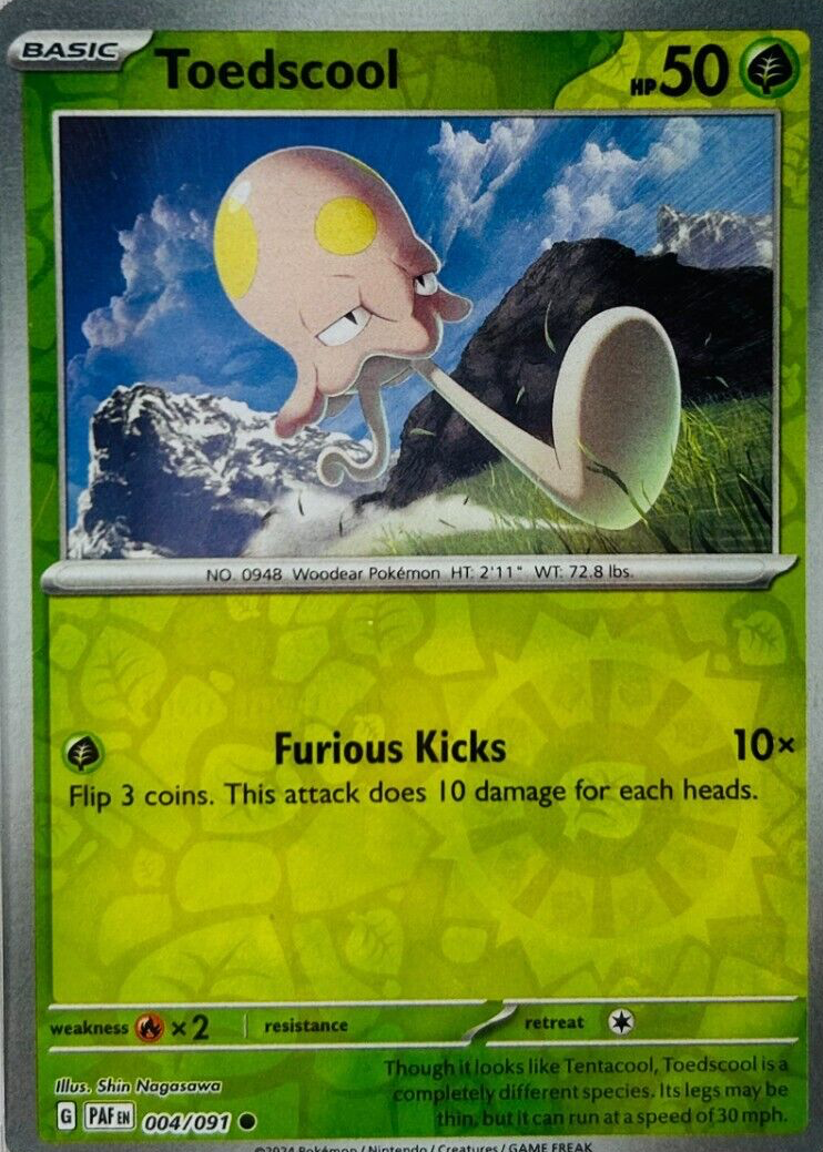 Toedscool Pokemon Cards Price Guide - Sports Card Investor
