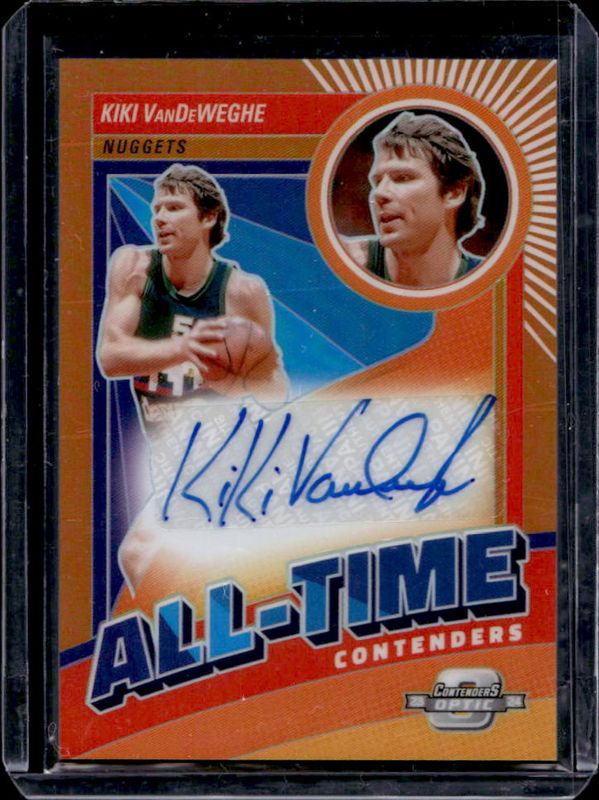 2023 Contenders Optic #AT-KVD All-Time Contenders Autographs - Orange /25