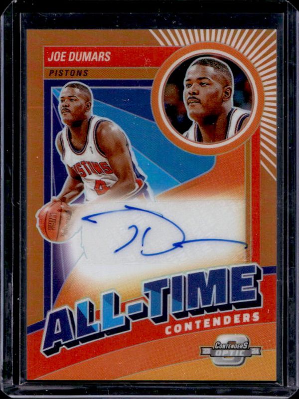 2023 Contenders Optic #AT-JOE All-Time Contenders Autographs - Orange /25