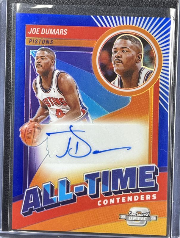 2023 Contenders Optic #AT-JOE All-Time Contenders Autographs - Blue /75