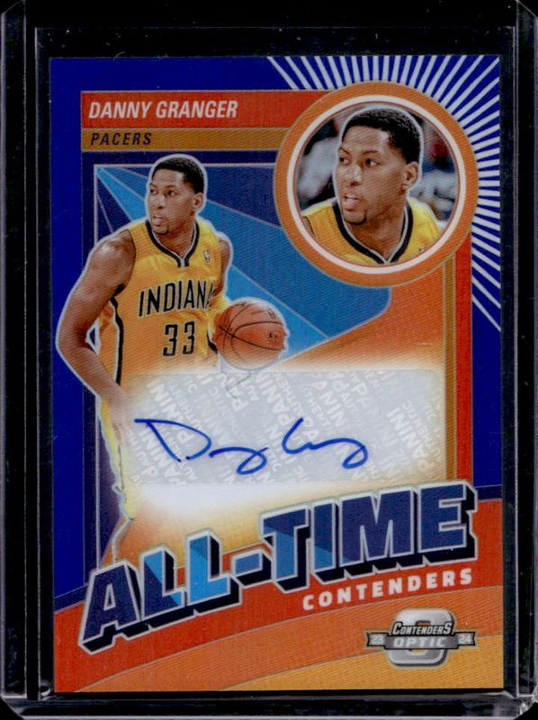2023 Contenders Optic #AT-DNY All-Time Contenders Autographs - Blue /75