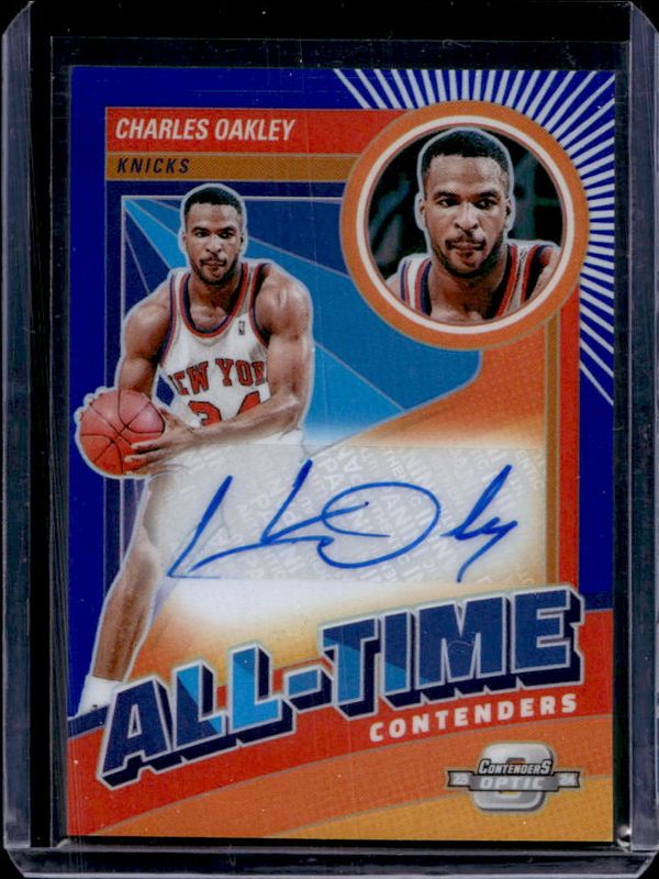 2023 Contenders Optic #AT-OAK All-Time Contenders Autographs - Blue /75