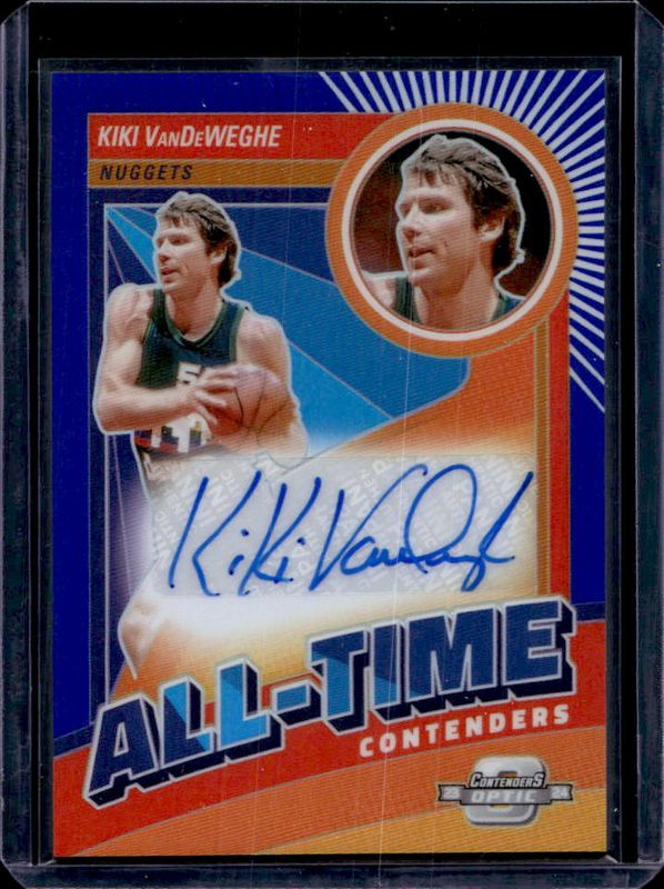 2023 Contenders Optic #AT-KVD All-Time Contenders Autographs - Blue /75