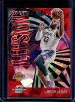 LeBron James 2023 Contenders Optic #23 Optic Illusion - Red