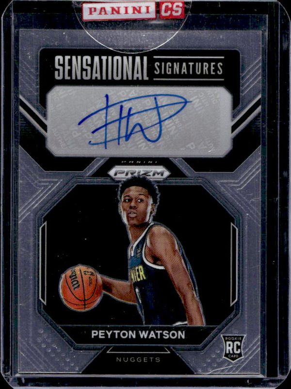 2022 Prizm #SS-PT Sensational Signatures