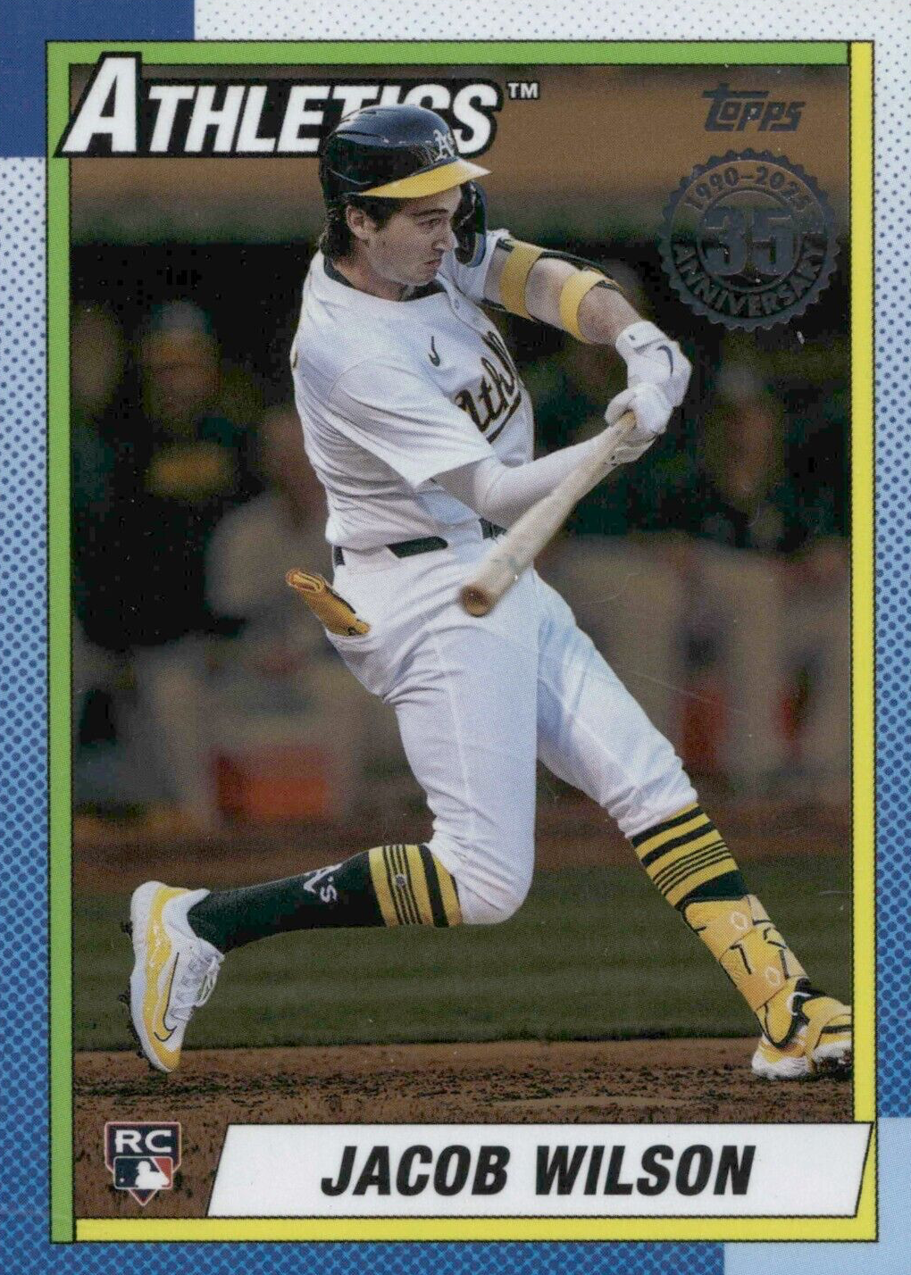 Jacob Wilson 2025 Topps #T90-29 1990 Topps Baseball - Gold /50 Price ...