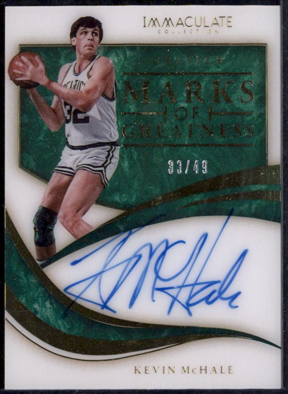 2021 Immaculate #MG-KMH 2019 Panini Immaculate Collection Basketball Marks of Greatness /49