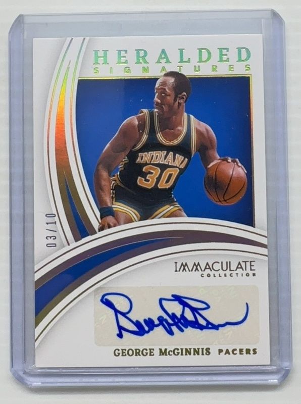 2021 Immaculate #HS-GMG Heralded Signatures - Gold /10