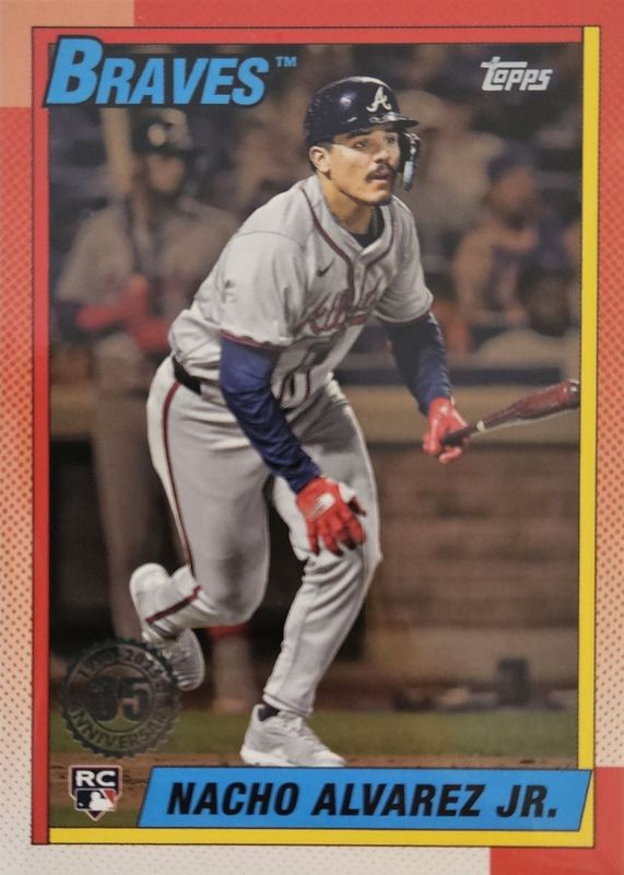 Nacho Alvarez Jr. 2025 Topps #T90-79 1990 Topps Baseball - Gold /50 Rookie RAW