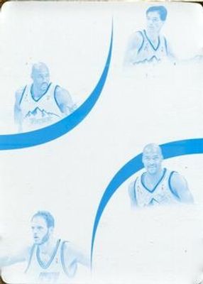 2020 National Treasures #QA-KJMB 2018 Panini Immaculate Collection Quad Autographs - Printing Plate Cyan /1