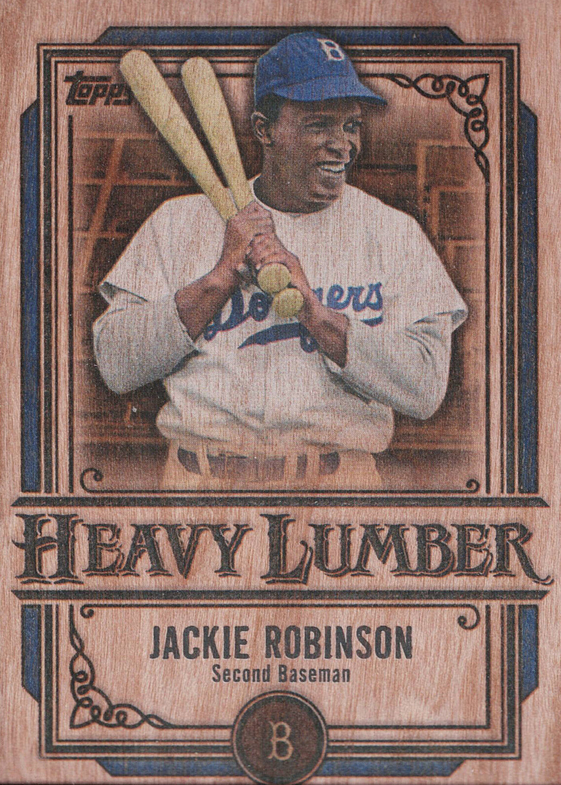Jackie Robinson 2025 Topps #HL-18 Heavy Lumber /500 Price Guide