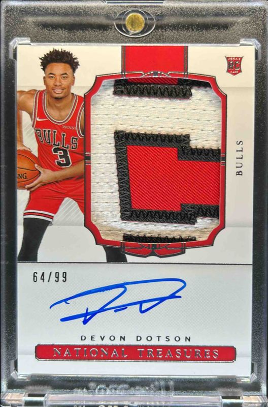 2020 National Treasures #118a Base /99