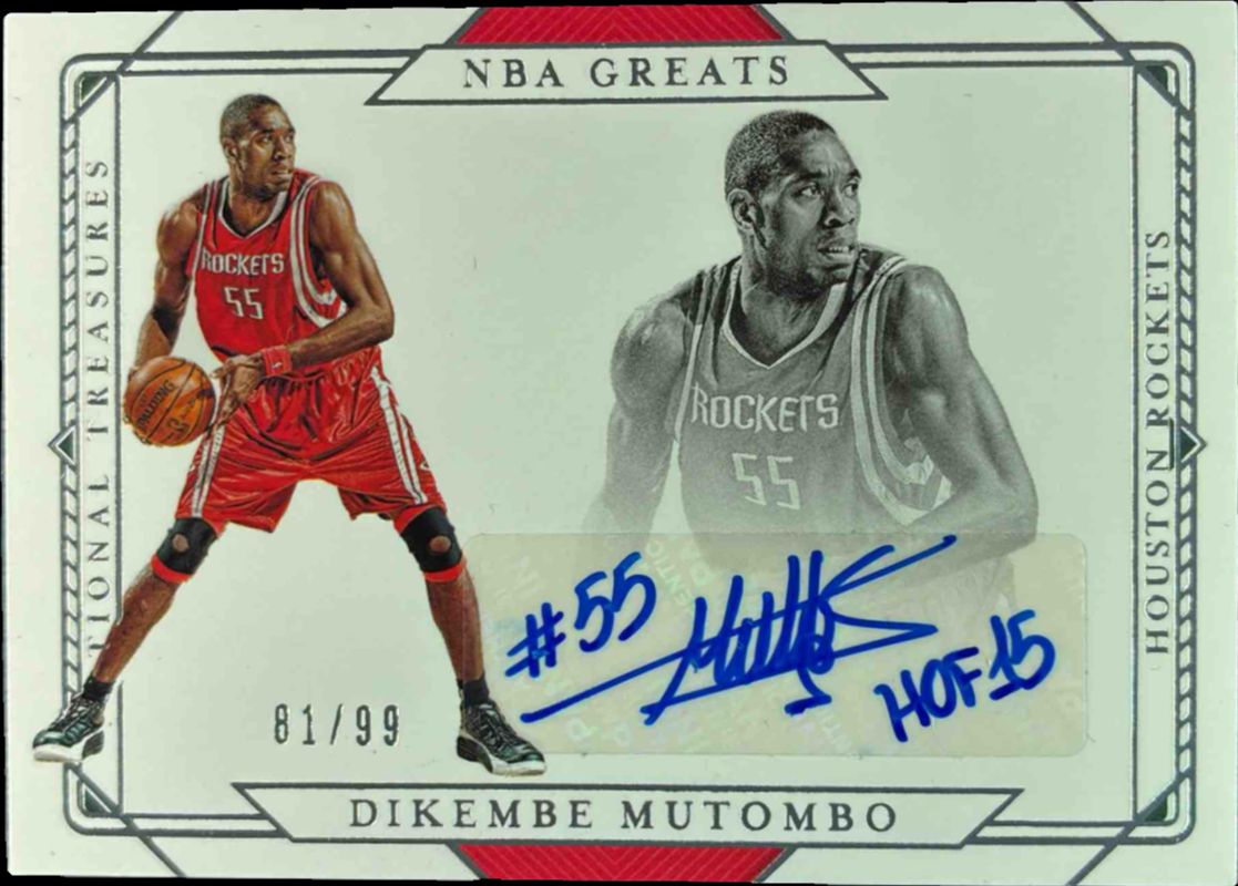 2020 National Treasures #GS-DKM NBA Greats Signatures /99