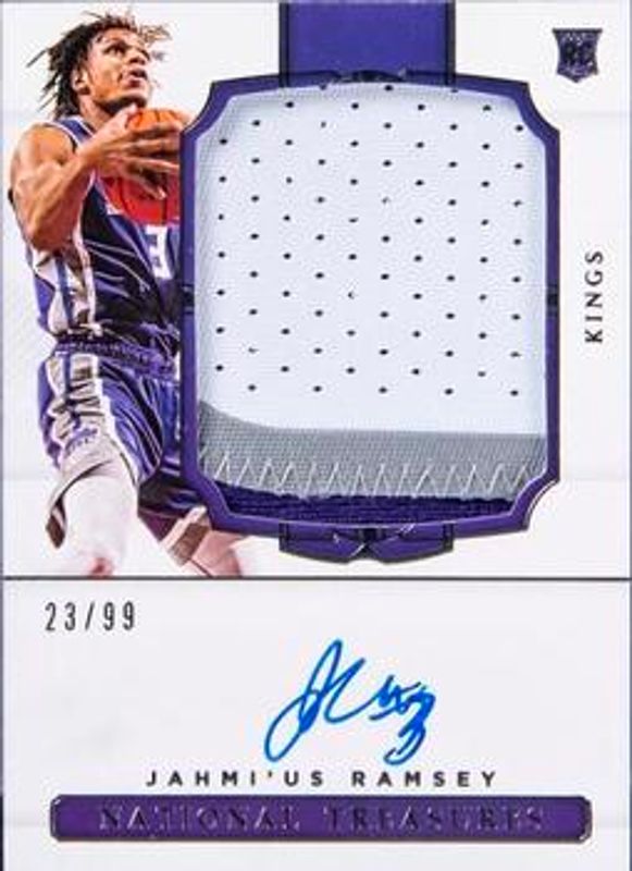 2020 National Treasures #116a Base /99