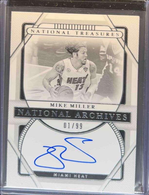 2020 National Treasures #NA-MMI National Archives Ink /99